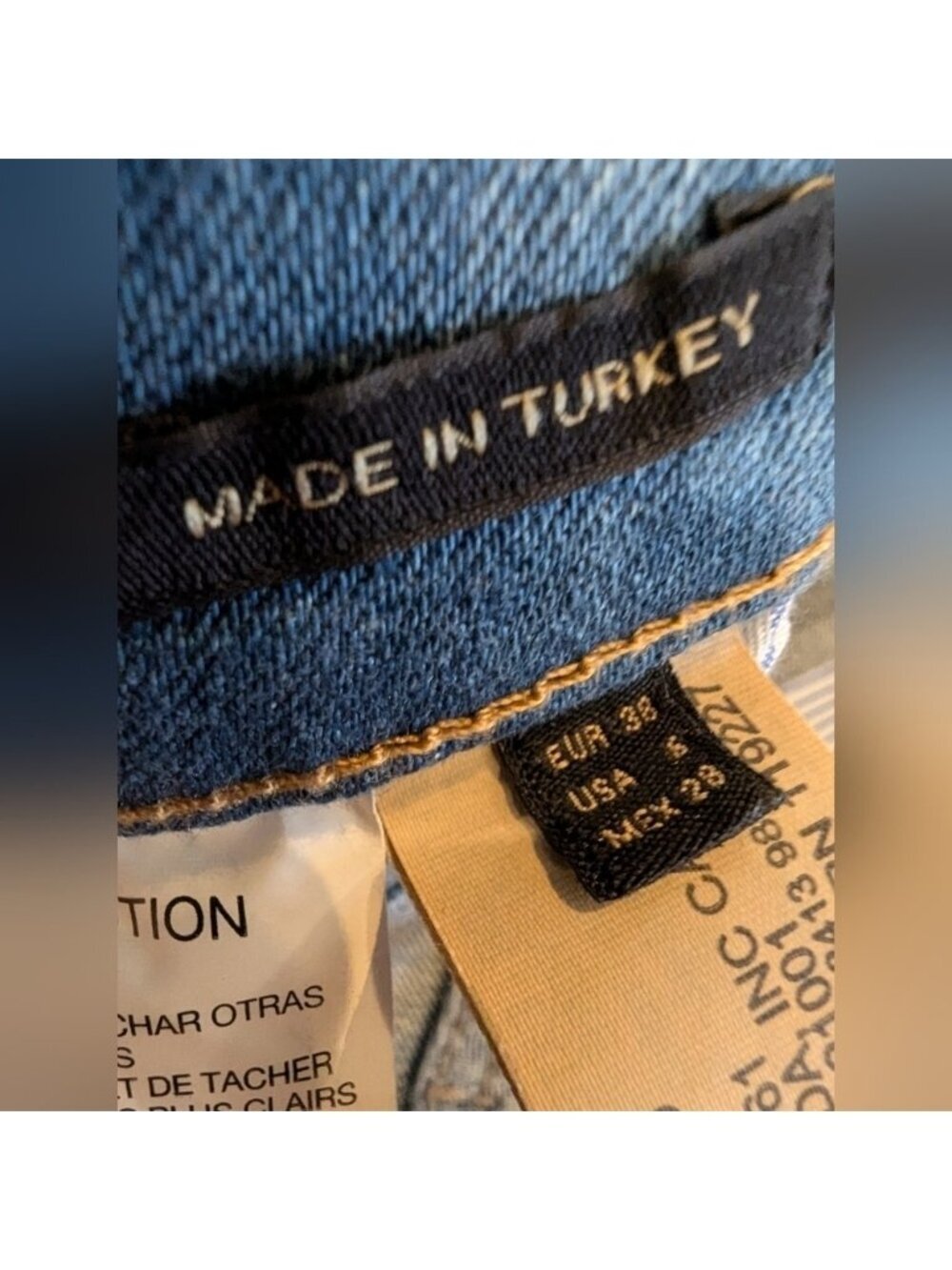 Massimo Dutti High Rise ankle flare Jeans US size 6, Eu 38 - Picture 9 of 15
